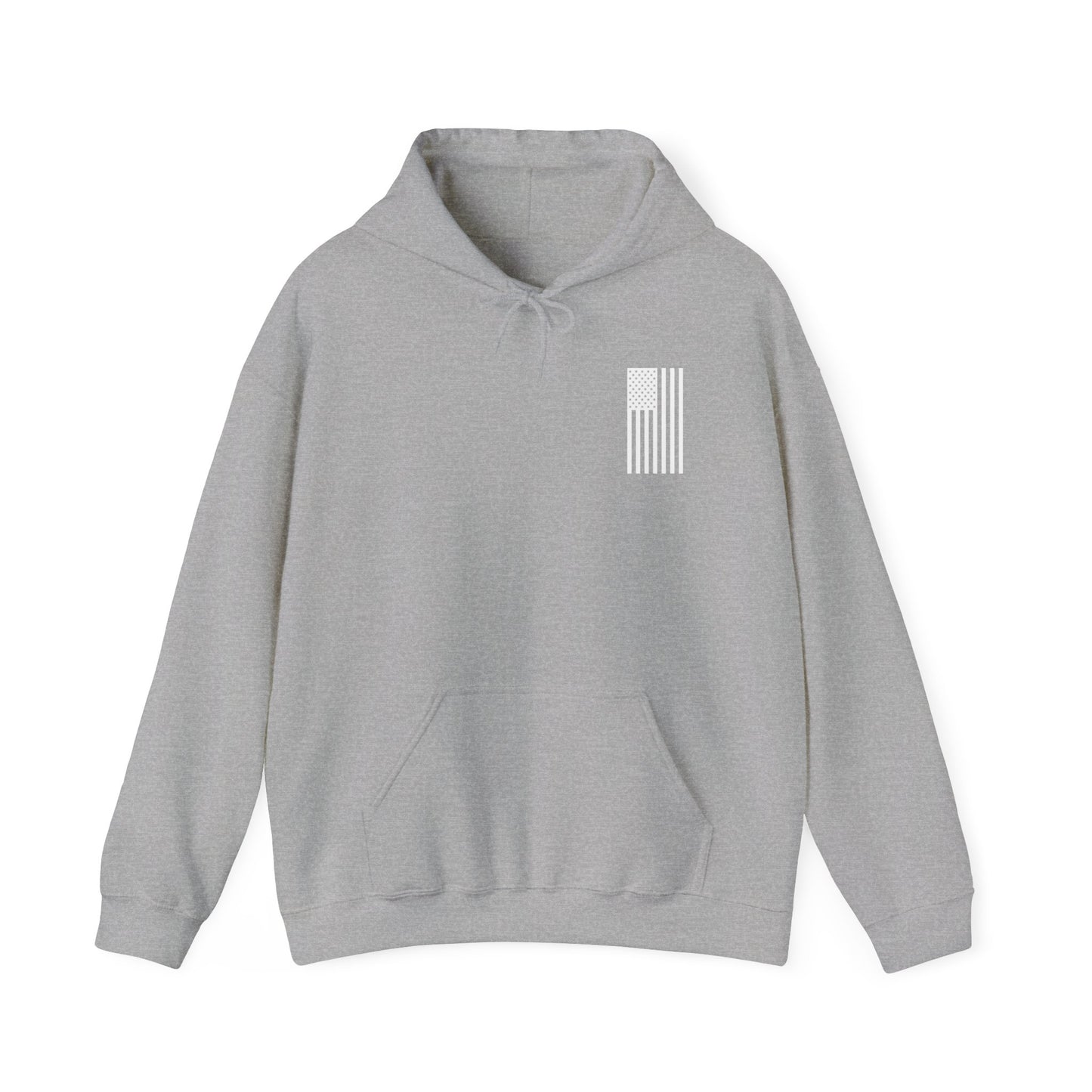 American Flag Hoodie - Unisex Heavy Blend Sweatshirt