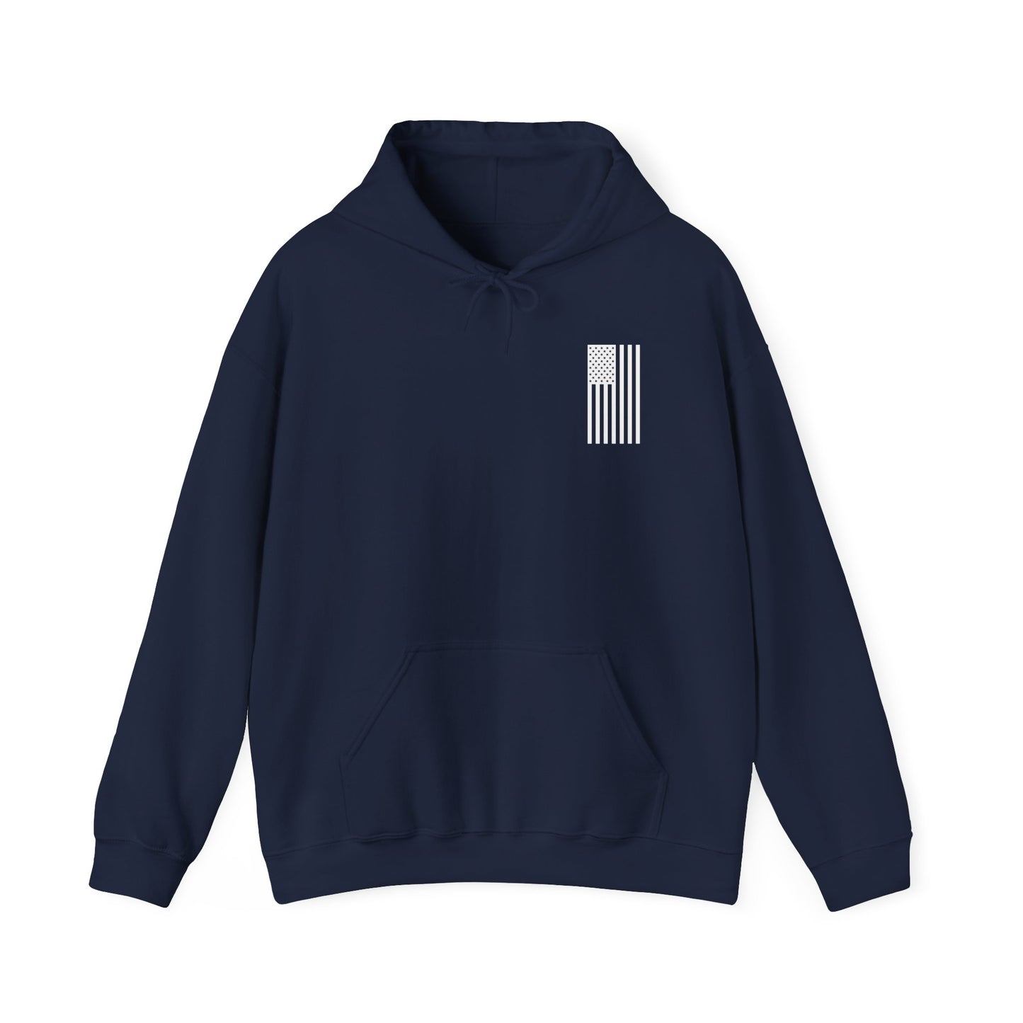 American Flag Hoodie - Unisex Heavy Blend Sweatshirt