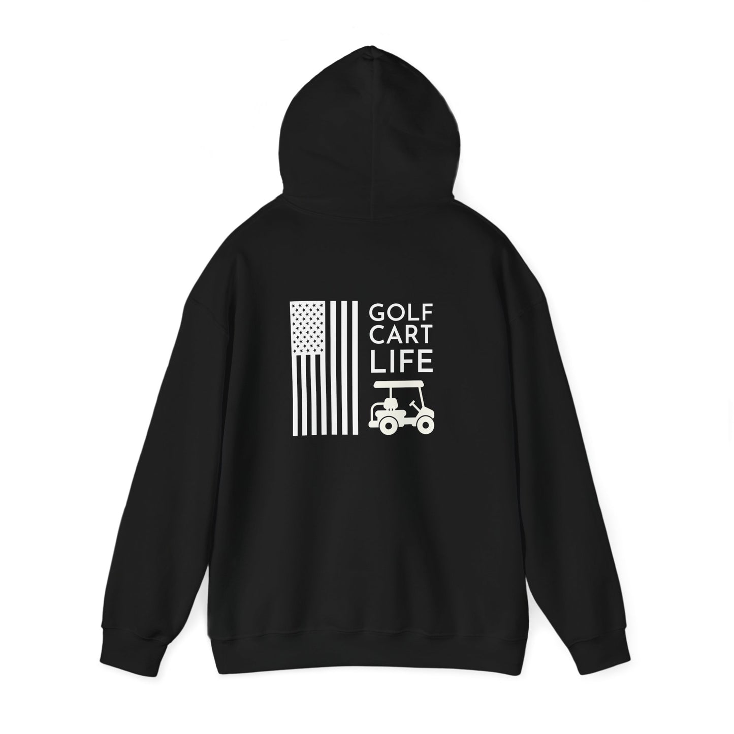 American Flag Hoodie - Unisex Heavy Blend Sweatshirt