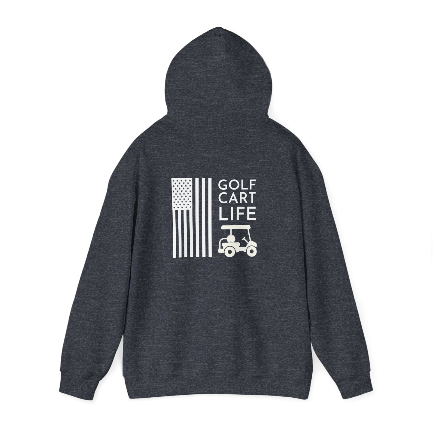American Flag Hoodie - Unisex Heavy Blend Sweatshirt