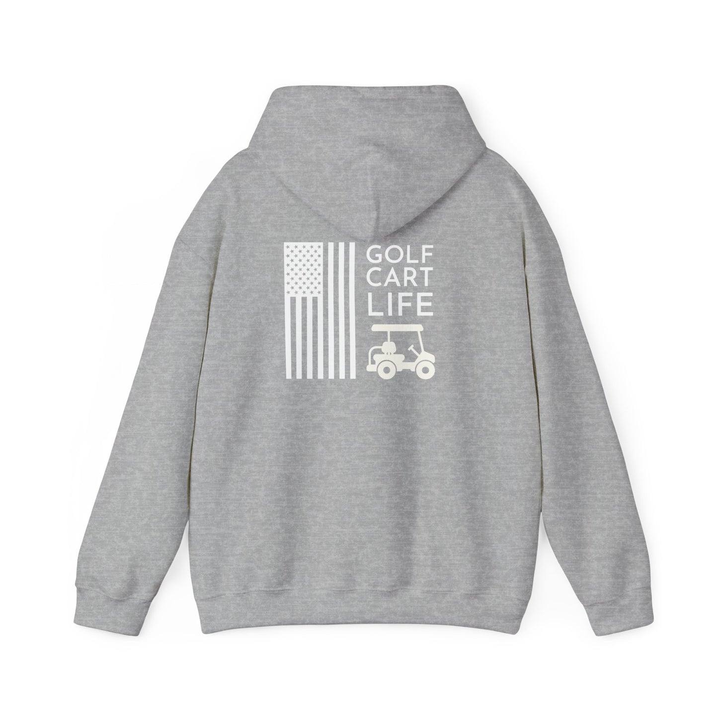 American Flag Hoodie - Unisex Heavy Blend Sweatshirt