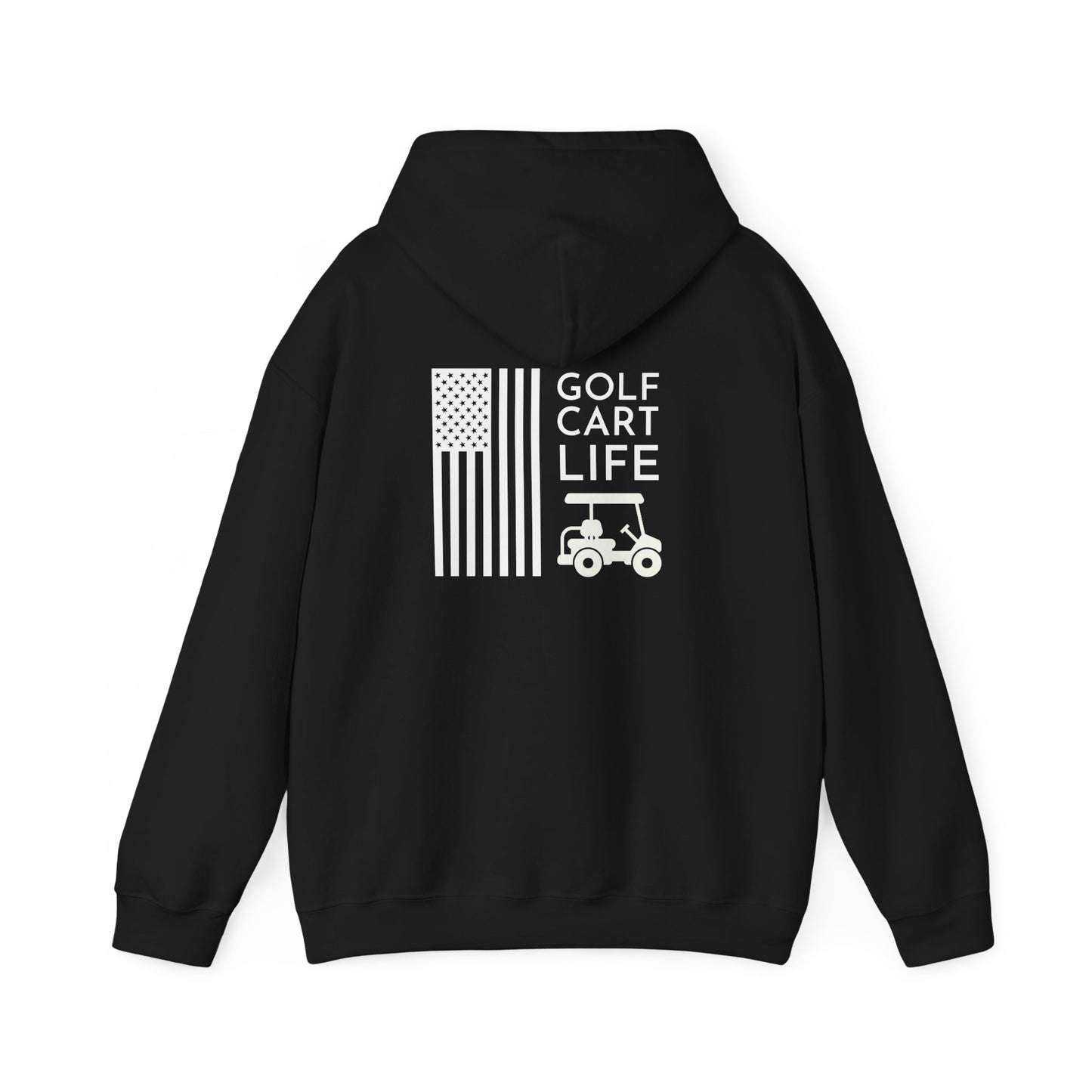 American Flag Hoodie - Unisex Heavy Blend Sweatshirt