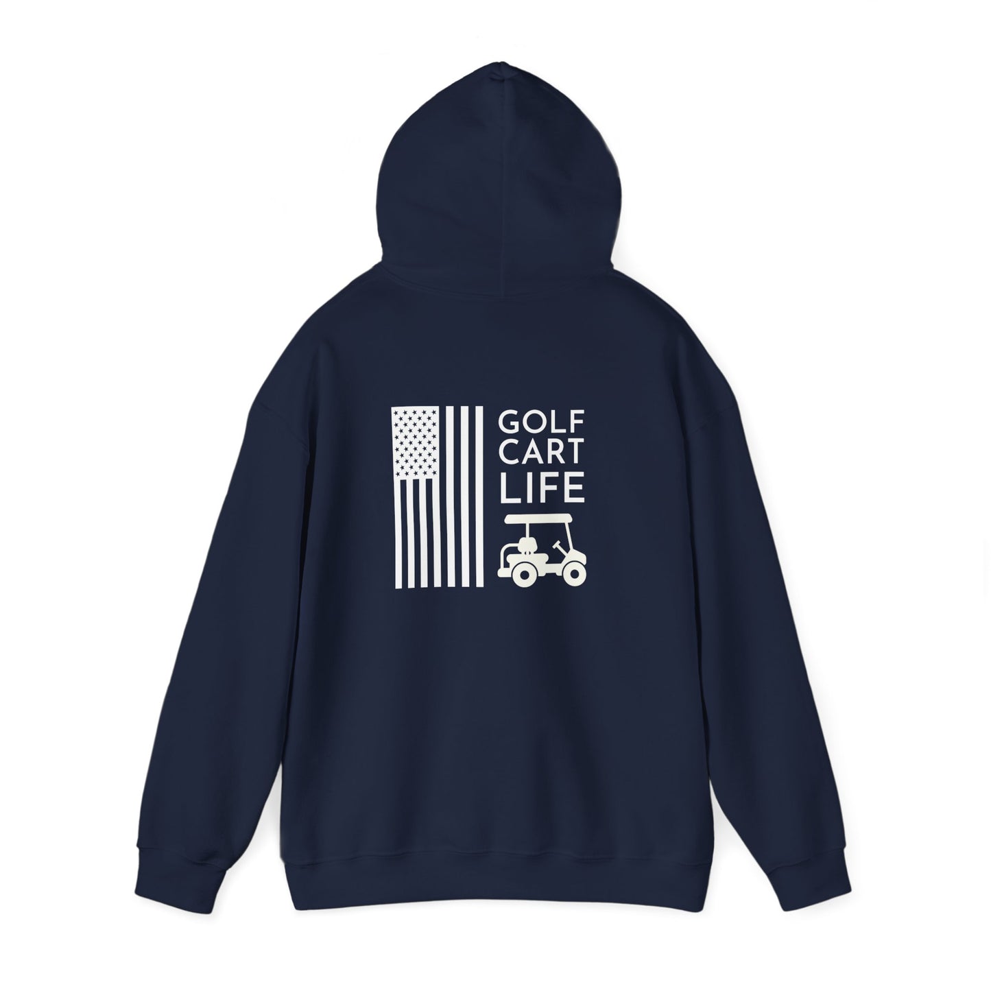 American Flag Hoodie - Unisex Heavy Blend Sweatshirt