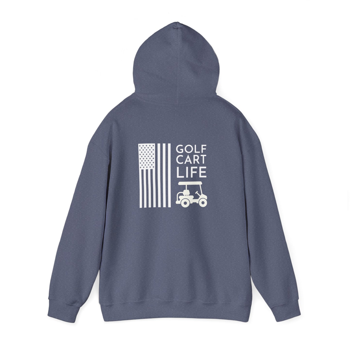 American Flag Hoodie - Unisex Heavy Blend Sweatshirt