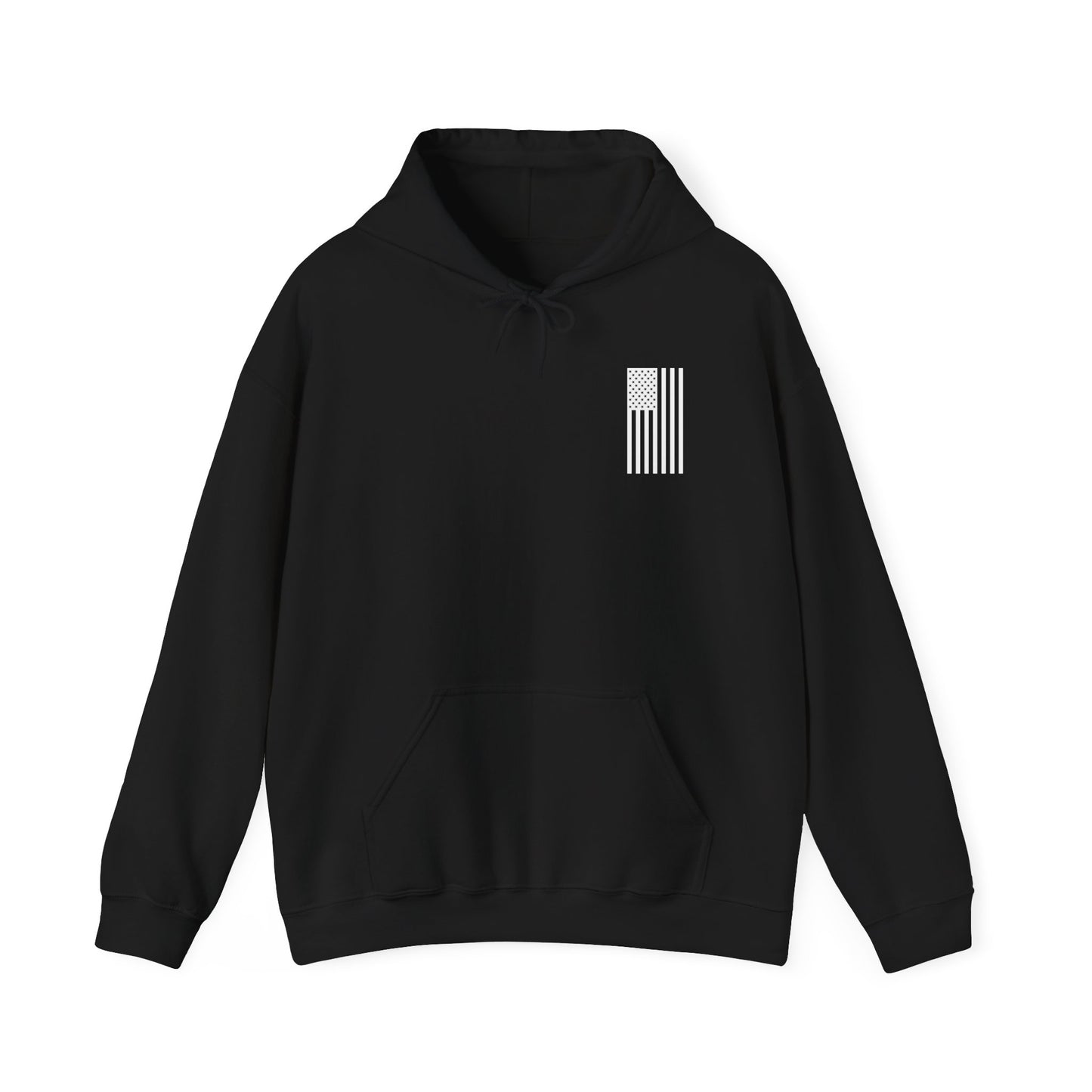 American Flag Hoodie - Unisex Heavy Blend Sweatshirt