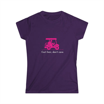 Cart Hair, Don't Care Womens Soft Tee