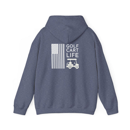 American Flag Hoodie - Unisex Heavy Blend Sweatshirt