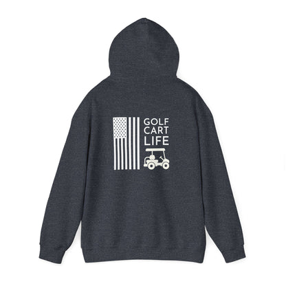 American Flag Hoodie - Unisex Heavy Blend Sweatshirt