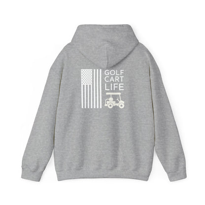 American Flag Hoodie - Unisex Heavy Blend Sweatshirt