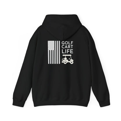 American Flag Hoodie - Unisex Heavy Blend Sweatshirt
